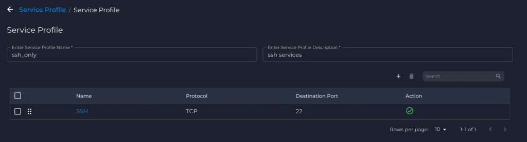 Nile Trust Service - Creating a Service Profile